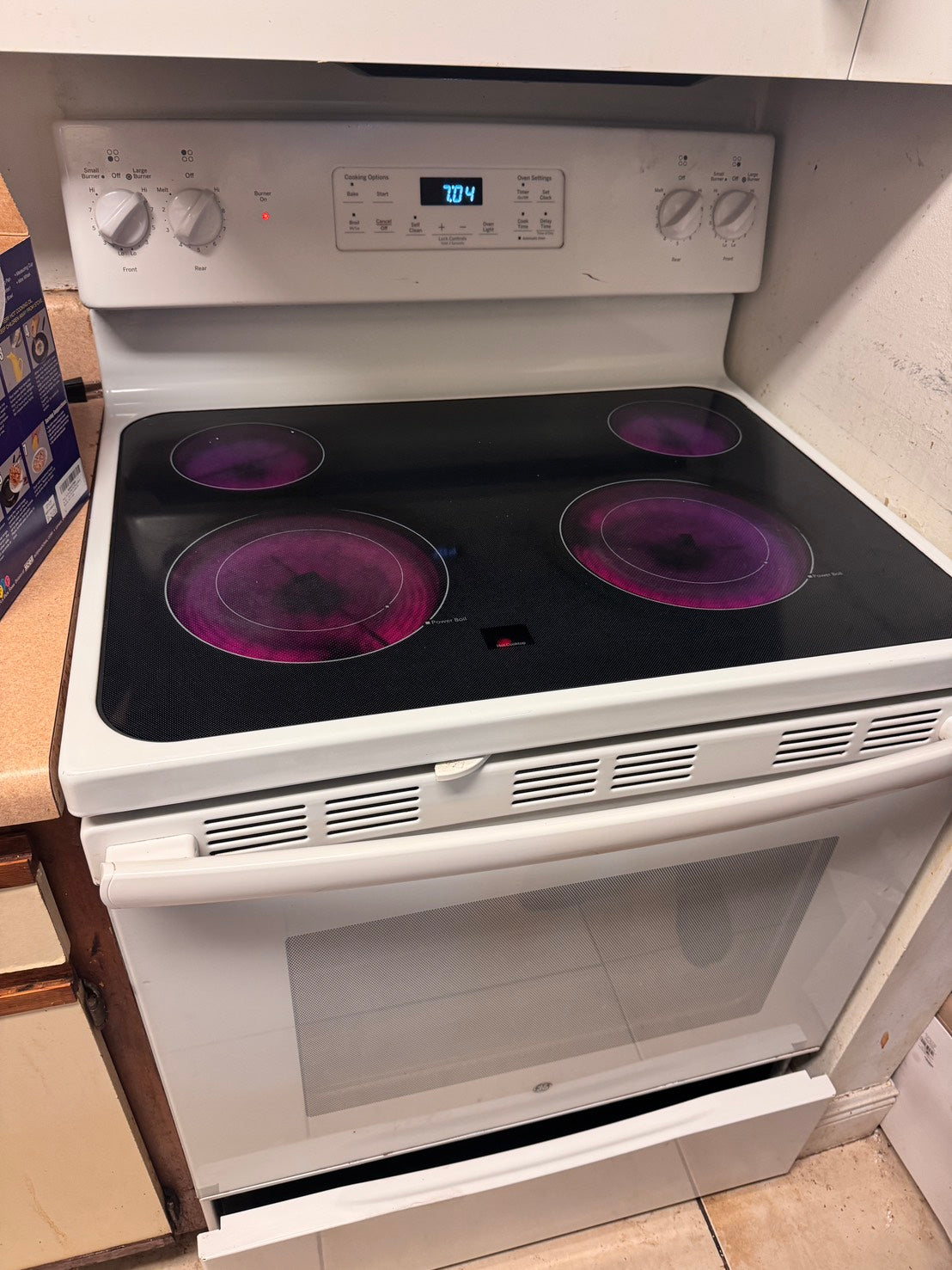 Product Sold – GE White Electric Stove Product Sold – GE White Electric Stove